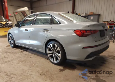 2025 Audi A3 Premium 40 Tfsi Quattro S Tronic из США, поврежденный, VIN WAUGUDGY4SA075705